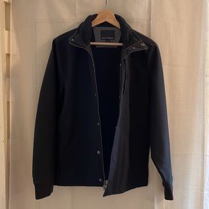 Banana Republic Warm Black Zip-Up Jacket - Size Small